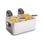 Friteuse zone froide - frifri - duo - 2 * 3200watt - 2 * 35 l - 2 * 1kg