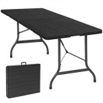 Table pliante - frixovel - rectangulaire - 8 personnes - plastique - extrieur