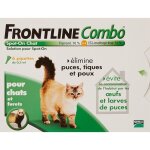 Frontline combo anti - parasitaire puce et tique pour chat 6 pipettes