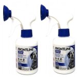 Frontline spray - anti - puces anti - tiques - chat et chien + 5kg - 2x 250 ml