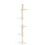 Fudajo arbre à chat - 230 - 276 cm de haut - hauteur de plafond réglable Fudajo arbre à chat - 230 - 276 cm de haut - hauteur de plafond réglable