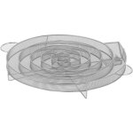 Fumoir - gnrateur de fume froide rond en acier inoxydable - pour barbecue - 561g