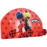 Fun house miraculous ladybug porte manteau pour enfant h. 37 x l. 21. 5 x p. 68 cm