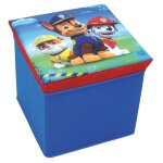Fun house pat patrouille tabouret de rangement pour enfant