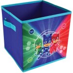 Fun house pyjamasques rangement pliable avec poignees pour enfant