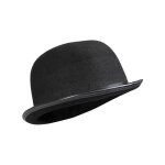 Funidelia chapeau melon noir - d�guisement pour femme et homme et accessoires pour halloween carnaval ...