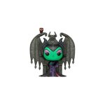 Funko - disney - figurine pop! deluxe villains maleficent on throne (dglt) 9 cm