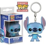 Porte - cl disney : stitch - funko - vinyl - bleu