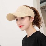Funmoon casquette femmes t protection solaire sport en plein air baseball tennis visire vide vente ...