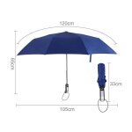 Funmoon parapluie hommes et femmes automatique rsistant au vent 10 os femmes revtement noir parasol ...
