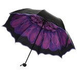 Funmoon parapluie hommes et femmes offre sp�ciale l�ger voyage trois pliant coupe vent automatique soleil ...