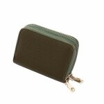 Funmoon portefeuille en cuir pu pour femmes porte - cartes de crdit porte - monnaie  fermeture clair ...
