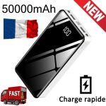 Funsee®batterie externe portable 50000mah charge rapide power bank batterie chargeur mobile pour tous ... Funsee®batterie externe portable 50000mah charge rapide power bank batterie chargeur mobile pour tous ...
