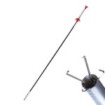 Furet d�boucheur canalisation 160cm pince flexible pour �vier wc espaces �troits qiedoviey