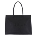Furla sac  paule noir en cuir pour femme - opportunity tote bag l nero 249778