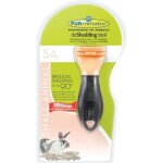 Outil de deshedding - furminator - petit animal - lame inox 32 cm - poigne ergonomique - retire poils ...