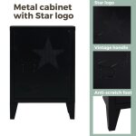 Mini biblioth�que - furniturer - solo cabinet - m�tal - noir - 40 x 30 x 57 cm