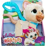 Furreal walkalots chat marchant en laisse
