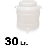 Ft en plastique - ft plastique avec prdisposition robinet + robinet 30lt.
