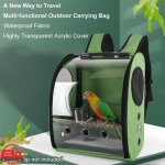Fydun cage � perroquets porte - oiseaux portable et respirant adapt� aux oiseaux de taille moyenne et ...