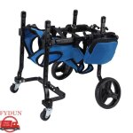Fydun chariot pour chien pour pattes arri�re poussette pour chien respirante avec pattes arri�re cadre ...