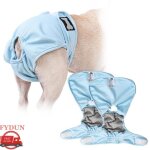 Fydun couches pour chiens washable wrap diapers for female dogs reusable female dog diaper animalerie ...