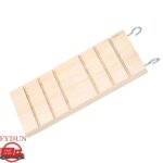 Fydun Échelle pour animaux de compagnie Échelle suspendue pour hamster rampe en bois pour cochon dinde ... Fydun Échelle pour animaux de compagnie Échelle suspendue pour hamster rampe en bois pour cochon dinde ...