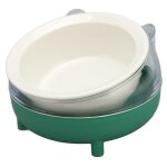 Fydun gamelle surleve pour chat en cramique design inclin et anti - dbordement soulage les tensions ...
