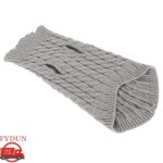 Fydun pull pour chien pull tricot� pour chien col haut couleur pure v�tements chauds tricot doux pour ...