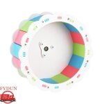 Fydun roue de course de hamster roue de hamster trois couleurs bleu ciel et rose et vert pomme 22 cm ...