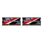 Mémoire vive g. skill ripjaws series 16 go ddr3 1600 mhz so dimm 204 broches Mémoire vive g. skill ripjaws series 16 go ddr3 1600 mhz so dimm 204 broches