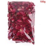 Fleurs s�ch�es - g100 - p�tales de rose - romantique - bain - aromath�rapie