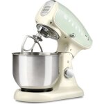 G3 ferrari pastaio deluxe robot mixer 52 l rotatif batteur ptrisseur mlange beige couleur menthe acier ...