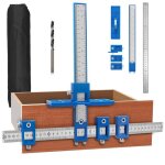 Gabarit poign�e porte / tiroir ? per�age r�glable + foret 42 mm label