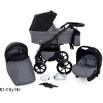 Gagadumi boston combine 3 en 1 poussette nacelle sige - auto avec tous les accessoires landau (b2 - ...
