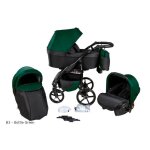 Gagadumi boston combine 3 en 1 poussette nacelle sige - auto avec tous les accessoires landau (b3 - ...