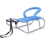 Gagadumi luge en m�tal avec dossier - id�ale pour les enfants et les adultes - charge maximale : 100 ...