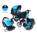 Gagadumi urbano combinée 3 en 1 poussette nacelle siège - auto avec tous les accessoires landau (u6 - ... Gagadumi urbano combinée 3 en 1 poussette nacelle siège - auto avec tous les accessoires landau (u6 - ...