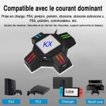 Gagafeel adaptateur souris / clavier adaptateur convertisseur de clavier et usb kx pour console nintendo ...