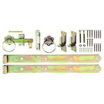 Gah - alberts gah alberts t3251 kit de ferrure pour portail bois bichromat - 206505
