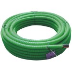 Gaine anneles jardibric protection de cbles tlphonique pe polythylne vert  50 mm x 25 mtres