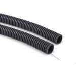 Gaine annel�e pvc - volteo - 23 / 18 mm - 25 m�tres - 320n - auto - extinguible - gris - flexible