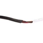 Gaine cache fils - 6mm - longueur 10m - couleur noire - plastique