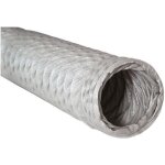 Gaine souple pvc gris - autogyre - Ø125mm - extensible 3m - ventilation domestique Gaine souple pvc gris - autogyre - Ø125mm - extensible 3m - ventilation domestique