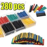 Gaine thermorétractable thermodurcissable thermo rétractable tube boîte 1 à 10mm ratio 2:1 lot de 280pcs ... Gaine thermorétractable thermodurcissable thermo rétractable tube boîte 1 à 10mm ratio 2:1 lot de 280pcs ...