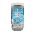 Floculant piscine - edg - galets 125g - boite 1kg - clarifiant longue dure spcial eau trouble