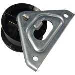 Galet tendeur + support courroie sèche - linge ariston hotpoint - c00113879 Galet tendeur + support courroie sèche - linge ariston hotpoint - c00113879