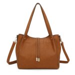 Gallantry by olivia - sac � main femme + cadeau surprise sac cabas femmes pu cuir eco camel