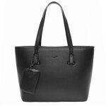 Sac cabas - gallantry - grand format a4 - noir - synth�tique