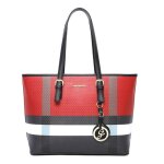 Sac cabas gallantry - rouge - synthétique - l 44 cm x h 28 cm x l 12 cm - zippée - femme Sac cabas gallantry - rouge - synthétique - l 44 cm x h 28 cm x l 12 cm - zippée - femme